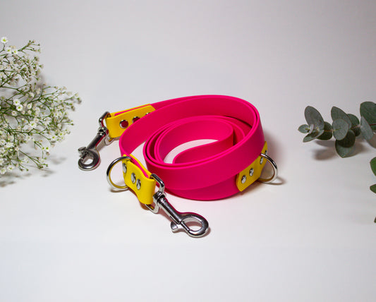 Laisse Multipositions BioThane® 25mm